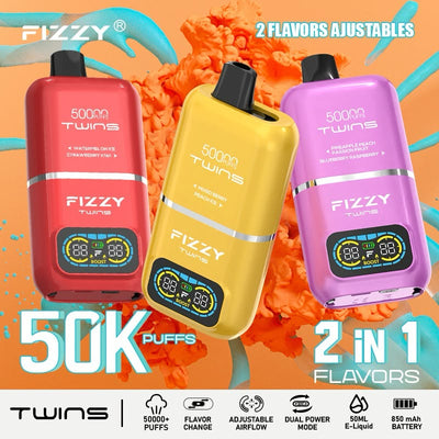 【Fizzyシリーズ代表作】Fizzy Twins 50000Puffs